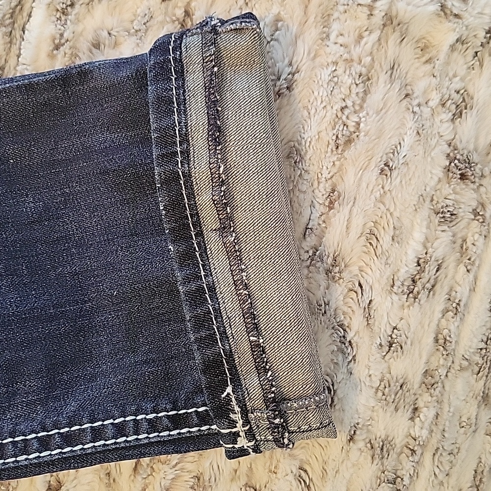 ROCK & ROLL Cowgirl Original Low Rise Jeans Embellished - Picture 8 of 11